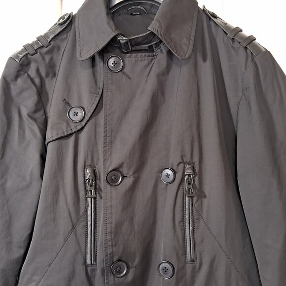 RUDSAK Black Double-Breasted Jacket - Picture 2 of 15